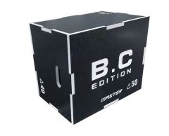 BLACK PLYOMETRIC BOX (40-50-60cm) - Master