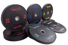 Bumper Plates Pro Svart - Recoil