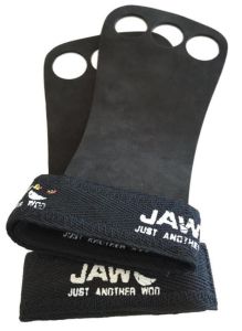 Jaw Leather Pullup Grips - Svart - Small-Large