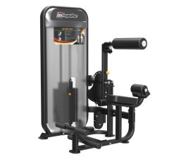 Kombinerad mag- och ländryggsmaskin från Impulse med viktmagasin och justerbara dynor