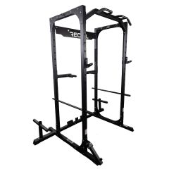 Recoil Power Rack Light Svart Stål