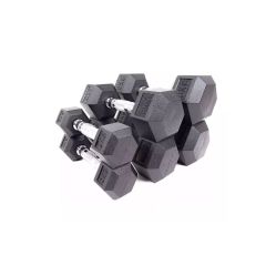 Recoil Hantelpaket Hexagonhantlar 1–10 kg – med kromade handtag.