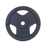 Viktskivor Järn med handtag (50mm) 1,25 - 25kg Svart