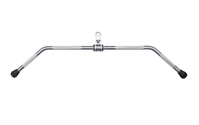 Långt latsdraghandtag i krom från Master sett framifrån