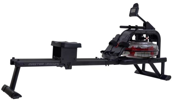 Roddmaskin från Master med vattenbaserat motstånd – ergonomisk design för effektiv hemmaträning
