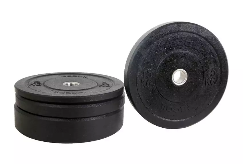 Bumper Plates Hi-Temp 5-25kg Svart - Köp bumper plate hos Gymkompaniet