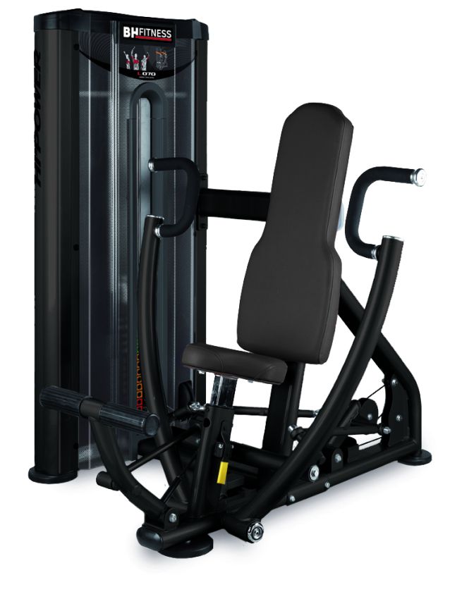 Bröstpress maskin med startpedal från BH Fitness