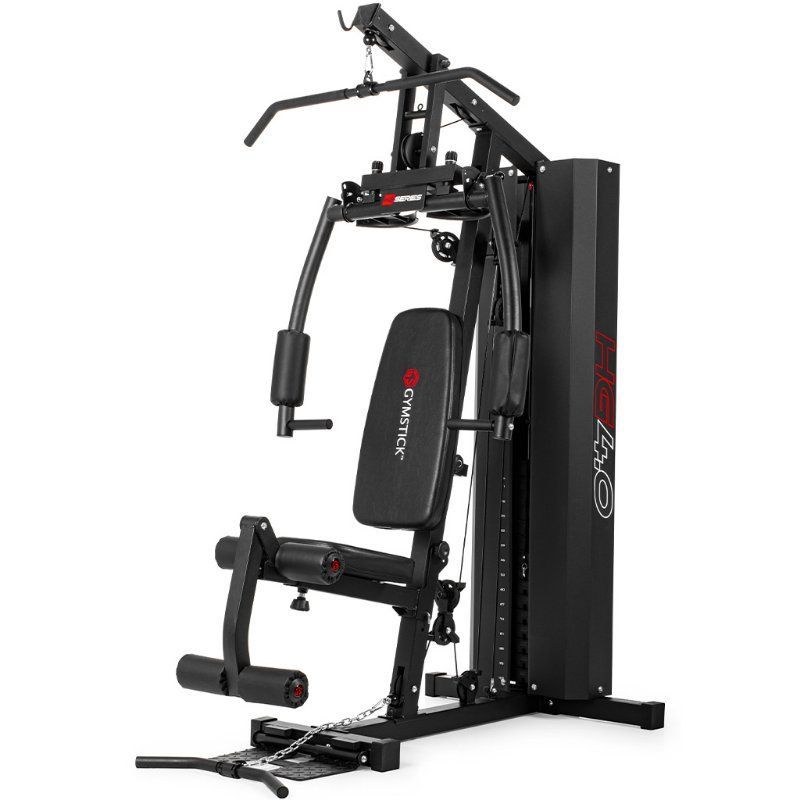 Multigym Gymstick HG4.0 för hemmaträning med viktmagasin och flera träningsstationer.