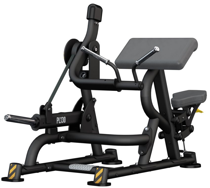 Biceps curl maskin från BH Fitness för lösa viktskivor