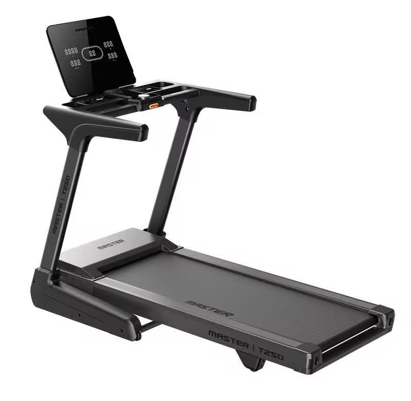 Löpband Master T250 med robust ram och LED-display för hemmaträning.